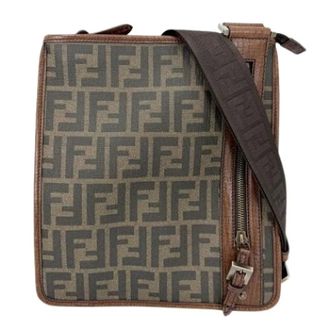Fendi Pre-owned 7Va204 Schoudertas - Dames - Pre-owned - Bruin - Maat: ONE Size Taf