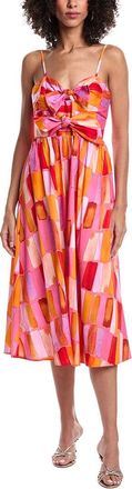 Milly Natasha Poplin Midi Dress