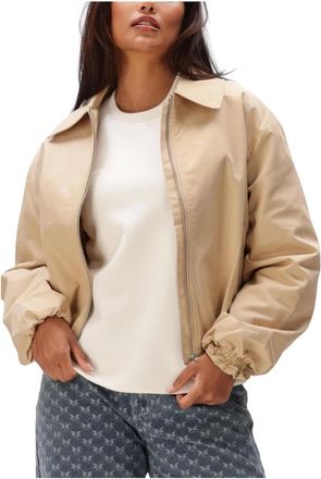 Minus Dames, Jassen, Beige, Maat: XL Katoen