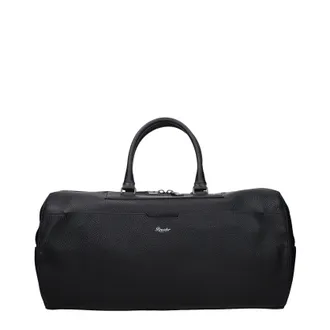 Pineider Herens Leren Aktetas Zwart