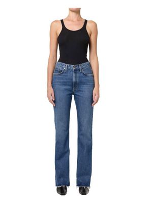 A Gold E Leena High Waisted Jeans In Placebo