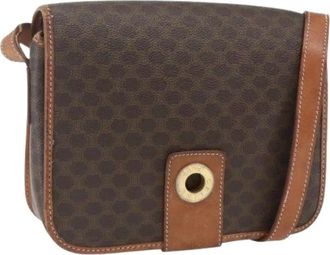 Celine Pre-owned Cross Body Bags, female, Brown, Size: ONE SIZE Pre-owned Vintage Cross Body Bag