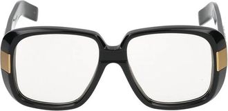 Gucci Zonnebril Vierkant - Dames - Brillen - Zwart - 51 MM - Accessoires