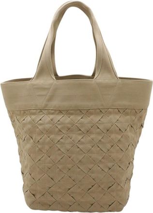 Bottega Veneta Pre-owned Bottega Veneta Canvas Intrecciato Webbing Open Tote Ladies 1JEC6GSCITZI4DMD