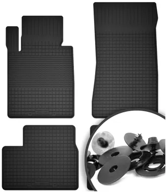 OEM Alfombrillas De Goma + Topes Para: Bmw Serie 7 G12 Sed&aacute;n Largo (2015-)
