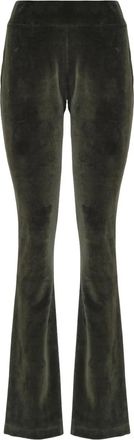 Lygia & Nanny Pantaloni svasati PLUSH EVAN - Verde