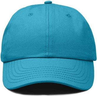 Dalix Classic Cotton Dad Cap in Teal at Nordstrom