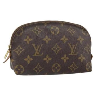 Louis Vuitton Pre-owned Canvas Mini Bag - Dames - Vintage Mini Tas - Bruin - ONE Size - Vintage