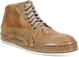 Bed St&uuml; Formation High Top Sneaker in Tan Oats Rustic at Nordstrom, Size 11.5