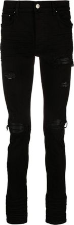 Amiri Distressed Skinny Cut Jeans - Mens - Elastane/Cotton/Elastomultiester
