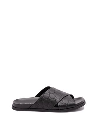 Gucci Gg Criss-Cross Sandals