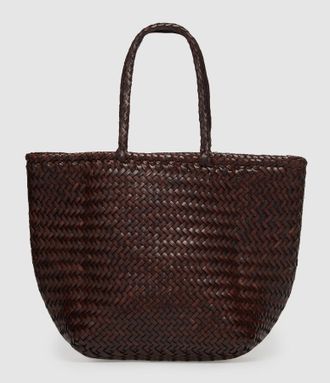 Dragon Diffusion Sac Grace Small Cuir Dark Brown