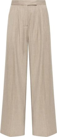 Paul & Shark Pantalones Anchos - Trousers - Mujer - Beige - 2XL