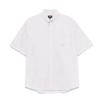 Fendi Heren, Overhemden, Wit, Maat: M Katoen