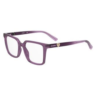 Moschino Glasses, female, Purple, Size: 52 MM Mol682 Optical Frame