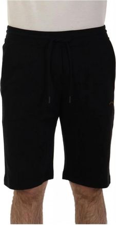 Paul & Shark Hombre, Pantalones cortos, Negro, Talla: M