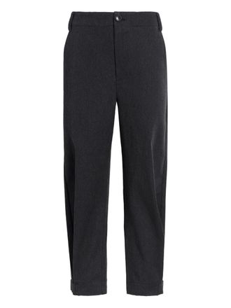 Proenza Schouler Kay button-fastening cuffed trousers - Blue