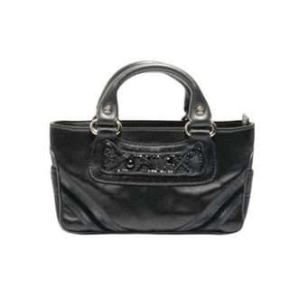 Celine Pre-owned Handbags, female, Black, Size: ONE SIZE Pre-owned Vintage Handbag