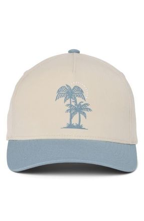 Travis Mathew Sun Society Snapback Baseball Cap in Italian Sand at Nordstrom, Size One Size Oz