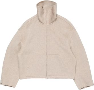 Acne Studios Giacca crop a collo alto - Toni neutri