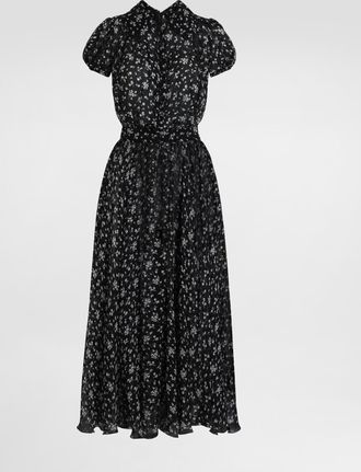 Dolce & Gabbana Floral-print Chiffon Dress - Woman Dresses Multicolor 36