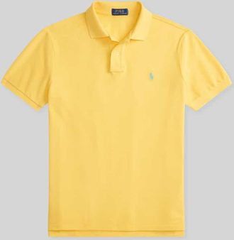 Polo Ralph Lauren Regular Fit Poloshirt aus reiner Baumwolle in GELB, Gr&ouml;&szlig;e XXL
