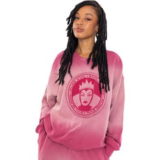 Disney Villains Loungewear Sweatshirt in Plum Evil Queen at Nordstrom, Size Xx-Large