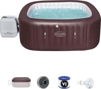 Bestway 60033 piscina idromassaggio Idrojet Pro spa Maldives cm 201x80h 7 posti 220V per esterno interno - Bestway