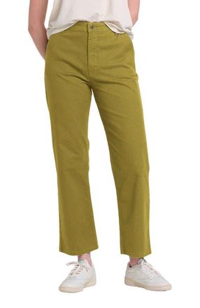 Toad & Co Earthworks High Rise Pant in Green Moss at Nordstrom, Size 2