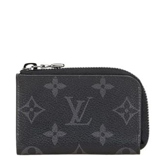 Louis Vuitton Pre-owned Wallets, female, Black, Size: ONE SIZE Pre-owned Leather wallets