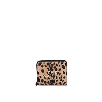 Marc Jacobs Wallets & Cardholders, female, Multicolor, Size: ONE SIZE The Mini Compact Wallet Leopardo