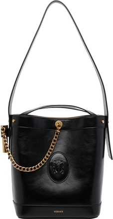 Versace Small Pivot Bucket Bag