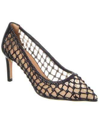 Ferragamo Ferragamo Ilary N70 Mesh & Leather Pump