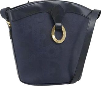 Dior Bolso Pre-owned Vintage Bucket - Pre-owned - Mujer - Azul - ONE SIZE