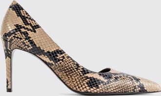 Khaite D&eacute;collet&eacute; Jett DOrsay in pelle stampa pitone con tacco alto a stiletto