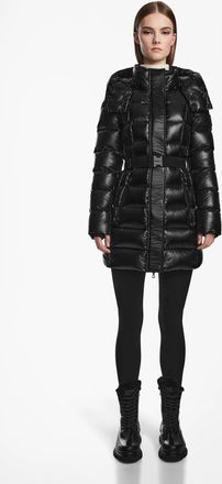 Rudsak Frida Womens Shiny Quilted Down Puffer
