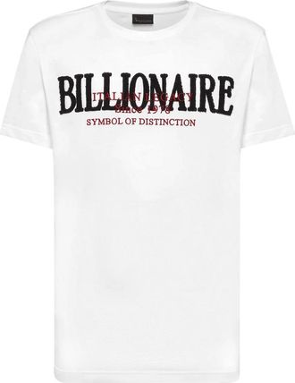 Billionaire Boys Club T-shirt met ronde hals - Heren - T-shirts - Wit - XL - Katoen - Tops