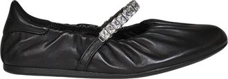 Jimmy Choo London Jade Ballerina - Dames - Ballerinas - Zwart - 37 EU - Schoenen