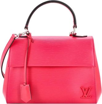 Louis Vuitton Cluny Top Handle Bag Epi Leather BB satchel - Pink