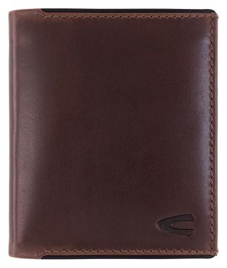 Camel Active Geldb&ouml;rse CAMEL ACTIVE Cruise, Herren, braun, Leder, clean, gepflegt, unifarben mit Farbeinsatz, Kleinlederwaren Geldb&ouml;rse, aus hochwertigem Rindslede