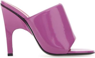 The Attico Purple Slip On Heels