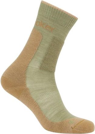 Icebreaker Merino Hike+ Medium Crew Wandersocken für Damen | oliv/beige