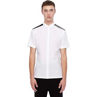 A|X Armani Exchange Hombre, Camisas, Blanco, Talla: M