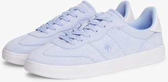 Tommy Hilfiger Womens Leather & Suede Skater Sneaker - Moonlight Iris - US 6.5 / EU 37