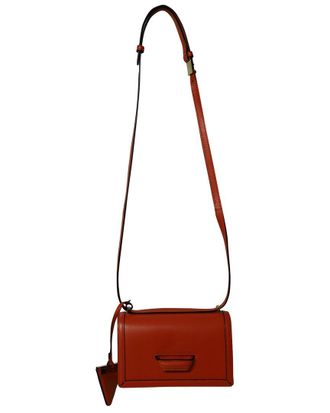 Loewe Orange Leather Small Barcelona Crossbody (Authentic Pre-Loved)