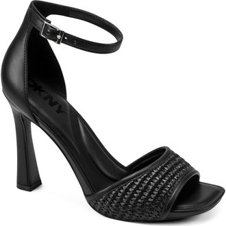 DKNY Cirelle Ankle Strap Sandal in Black at Nordstrom, Size 9.5
