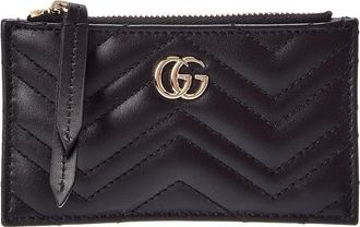 Gucci Gg Marmont Leather Card Case
