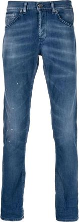 Dondup Slim-fit jeans - Blauw