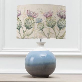 Voyage Maison Neso Lamp With Thistle Glen Eva Lampshade in Cream