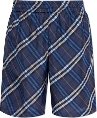 Burberry Uomo, Pantaloncini, Blu, XL, new